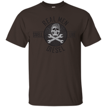 Load image into Gallery viewer, Amazing-Real-MEN-smell-like-diesel---Funny-Shirt-for-mechanics-Custom-Ultra-Cotton-T-Shirt-Sport-Grey-Small