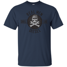 Load image into Gallery viewer, Amazing-Real-MEN-smell-like-diesel---Funny-Shirt-for-mechanics-Custom-Ultra-Cotton-T-Shirt-Sport-Grey-Small