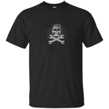 Load image into Gallery viewer, Amazing Real MEN smell like diesel - Funny Shirt for mechanicsCustom Ultra Cotton T-ShirtBlackSmall