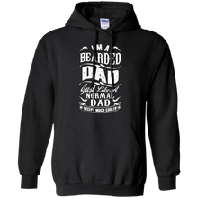 Load image into Gallery viewer, Amazing I'm A Bearded Dad Just Like A Normal Dad Except Much Cooler Father's Day Shirt G185 Gildan Pullover Hoodie 8 oz.